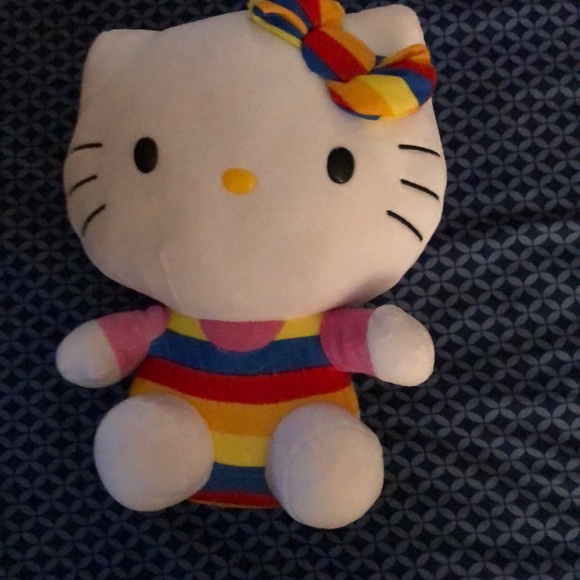 3 very well loved build a bears. 1 ty hello kitty - Picture 3 of 5